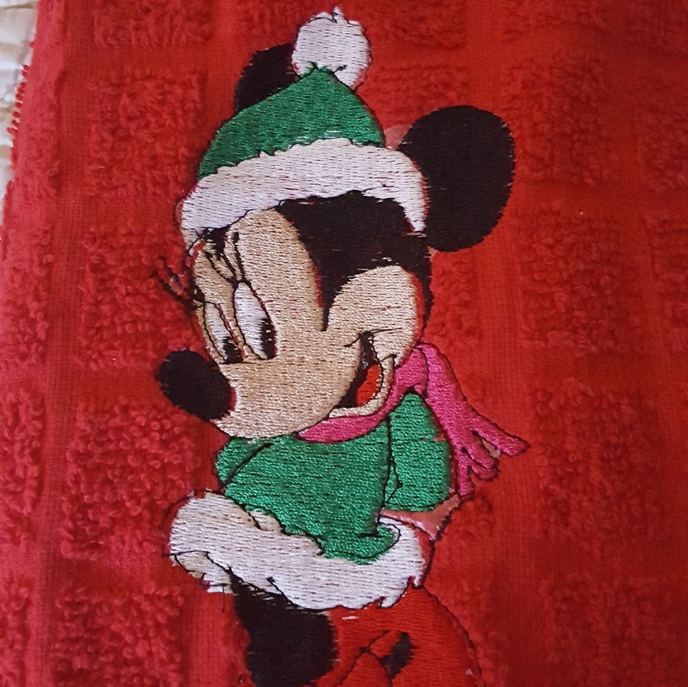 Christmas hand towels